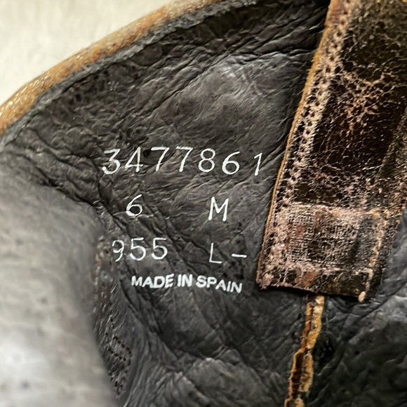 FRYE Deborah studded metallic western boots - Picture 13 of 13